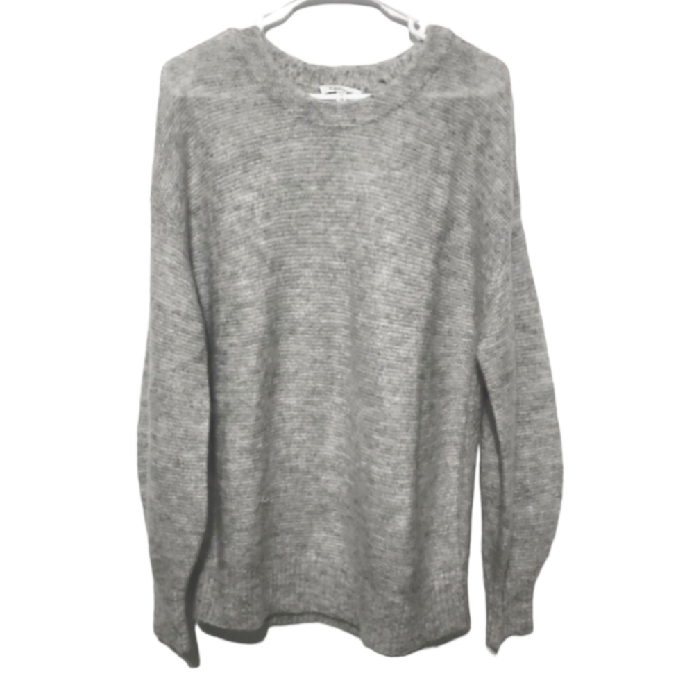 & Other Stories gray alpaca wool blend sweater size Small over sized